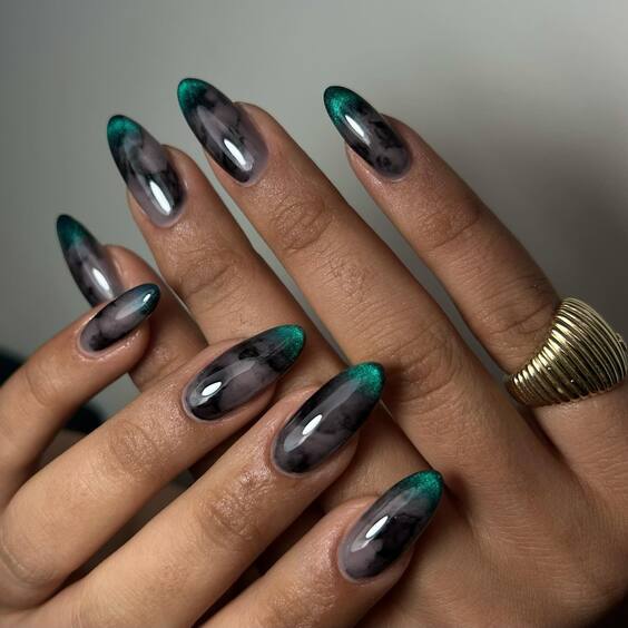 19 Trending Dark Fall Nail Colors 2024: Bold & Beautiful Designs!