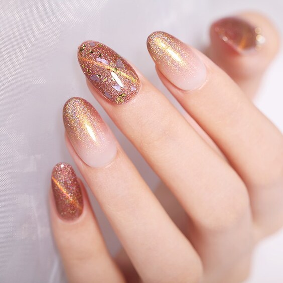 22 Stunning Fall Cat Eye Nail Designs You Must Try