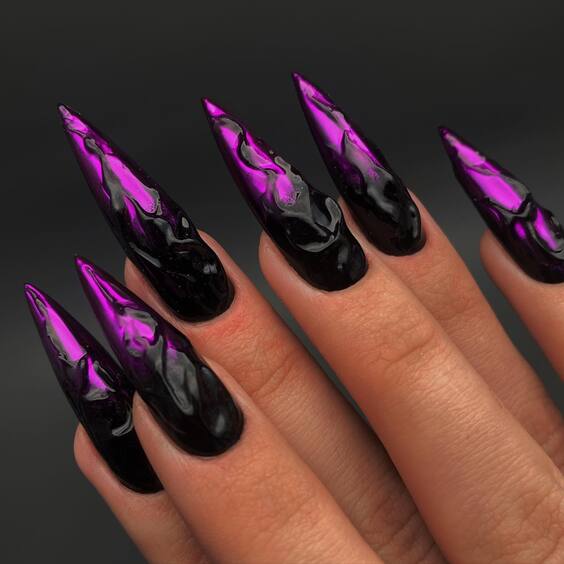 20 Goth Fall Nails Guide: Top Designs for a Mysterious Autumn Look