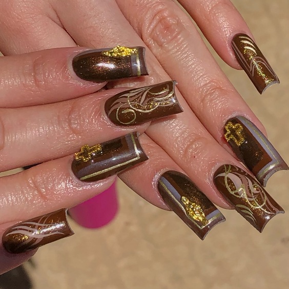 22 Fall Brown Nails: Trendy Designs for Every Style