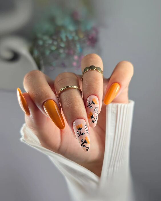 22 Fall Flowers Nail Art 2024: Chic Designs for Every Occasion