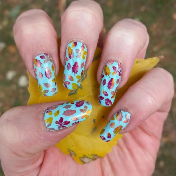 21 Autumn Leaf Nail Art: Trendy Designs for Fall