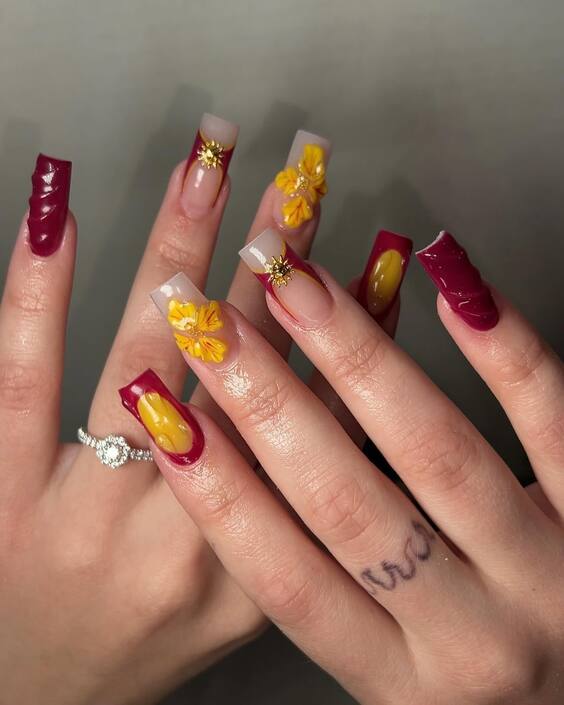 23 Stunning Burgundy Fall Nails: Elegant Designs for Autumn