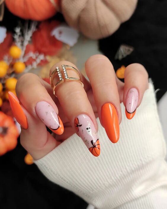 23 Stunning Fall Pumpkin Nails 2024: Top Designs & Ideas for Short, Almond, and Coffin Nails