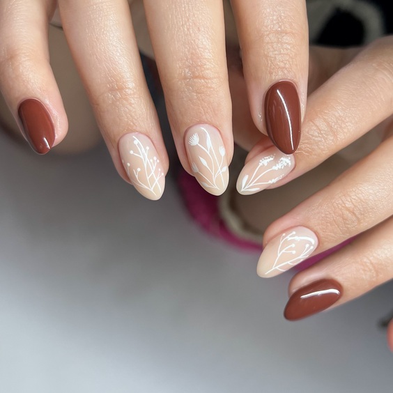 20 Top Gel Fall Nail Colors: Autumn Shades & Designs