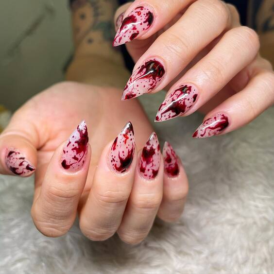 20 Stunning Fall Halloween Nails 2024: Trendy Designs for a Spooky Season