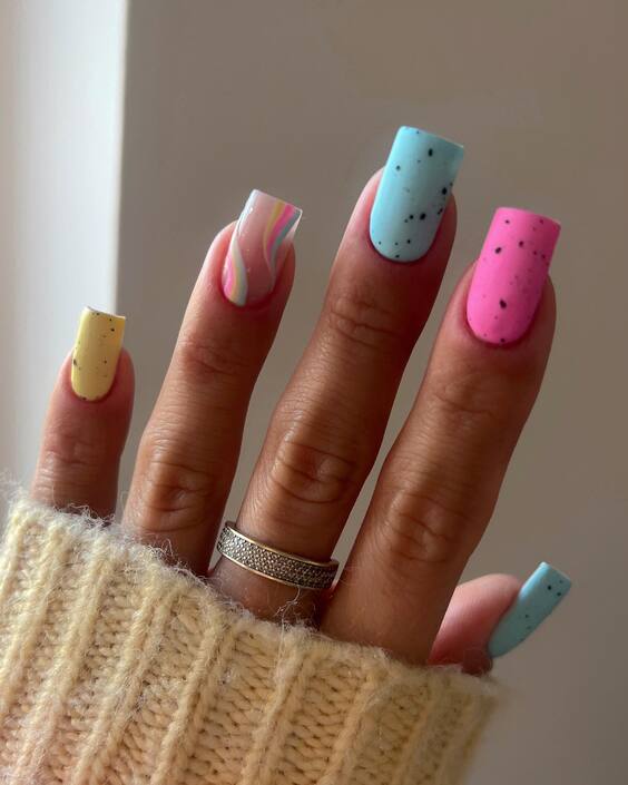 19 Discover Vibrant Nail Art: Colorful Designs for Every Mood!