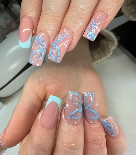 21 Stunning Butterfly Acrylic Nails: Discover Chic & Whimsical Designs!