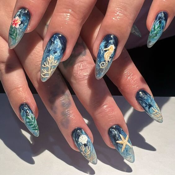 19 Top Fall Beach Nail Designs to Try: Seasonal Trends for Your Nails