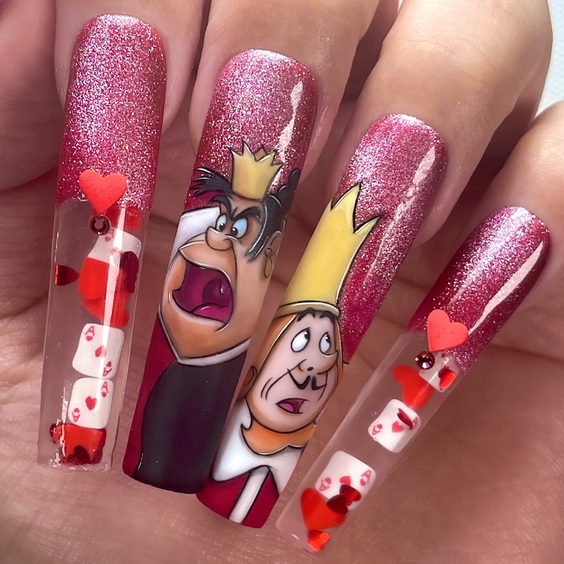 21 Discover Magical Disney Fall Nails: Top Designs Inspired by Iconic Characters