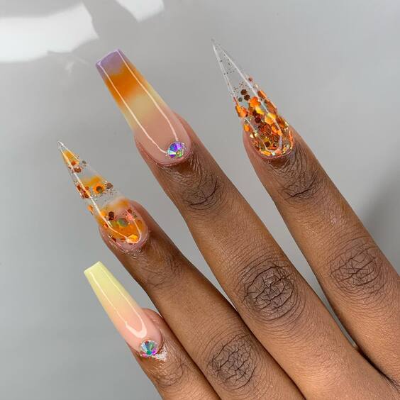 21 Autumn 2024 Acrylic Nails: Explore Top Trends in Nail Art Design