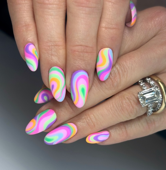 19 Discover Vibrant Nail Art: Colorful Designs for Every Mood!