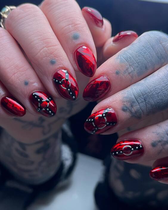 20 Goth Fall Nails Guide: Top Designs for a Mysterious Autumn Look