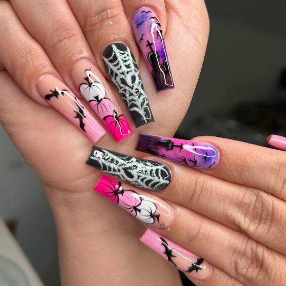 20 Stunning Fall Halloween Nails 2024: Trendy Designs for a Spooky Season