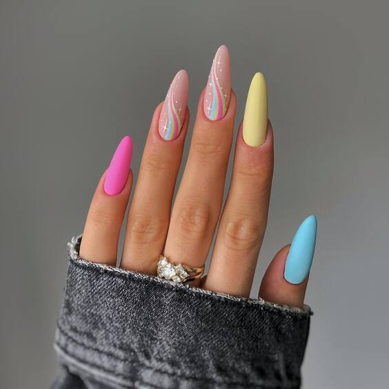 19 Discover Vibrant Nail Art: Colorful Designs for Every Mood!