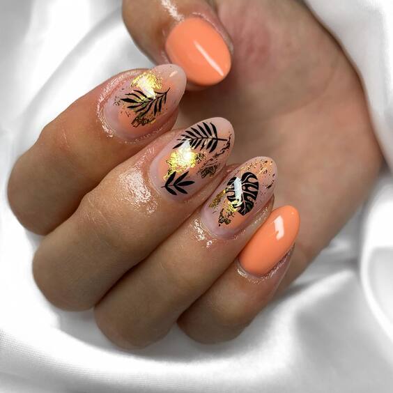 21 Autumn Leaf Nail Art: Trendy Designs for Fall