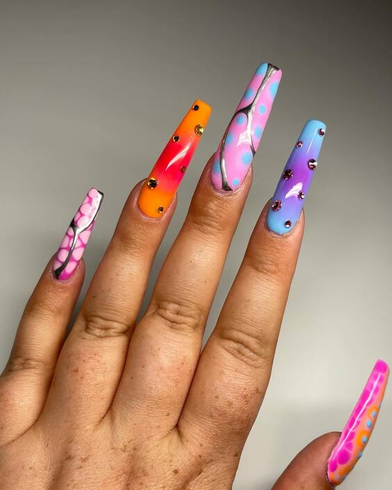 19 Discover Vibrant Nail Art: Colorful Designs for Every Mood!