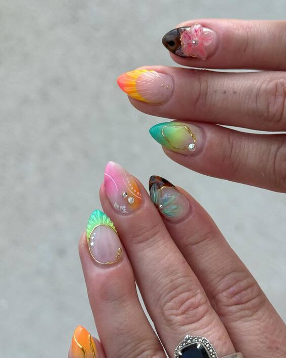 23 Top Acrylic Nail Colors for Every Season: Summer, Fall, Winter, and Spring Designs