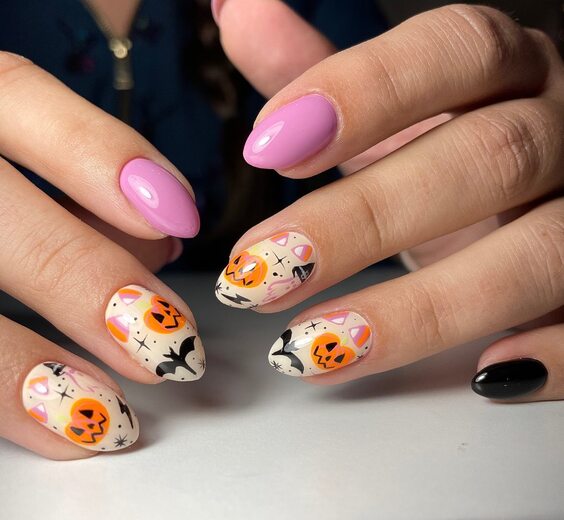 23 Stunning Fall Pumpkin Nails 2024: Top Designs & Ideas for Short, Almond, and Coffin Nails