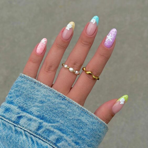 22 Stunning Beach Nail Colors for 2024: Top Designs to Rock This Summer