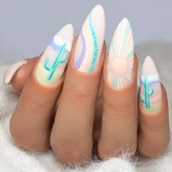 19 Top Fall Beach Nail Designs to Try: Seasonal Trends for Your Nails