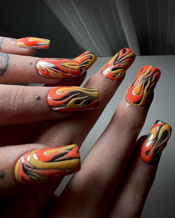 21 Fun Fall Nails 2024: Explore Top Trends in Acrylic and Short Designs