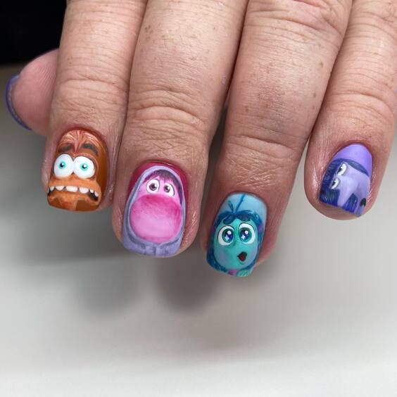 21 Discover Magical Disney Fall Nails: Top Designs Inspired by Iconic Characters