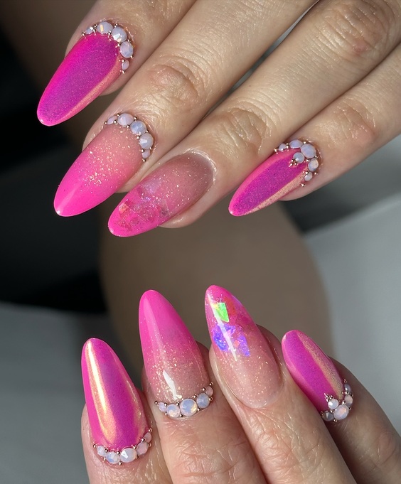 23 Stunning Nail Color Ideas for 2024: Tortoiseshell, Celestial, and Neon Designs