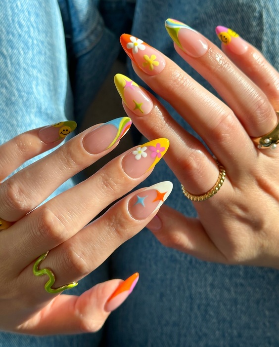 19 Discover Vibrant Nail Art: Colorful Designs for Every Mood!