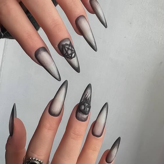 20 Goth Fall Nails Guide: Top Designs for a Mysterious Autumn Look