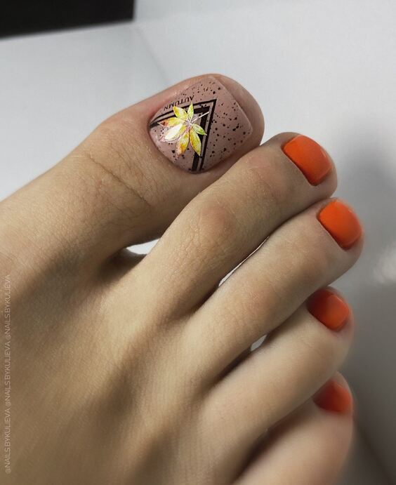 20 Fall Toe Nail Art Designs: Explore Seasonal Style & Color Trends