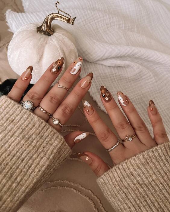 20 Top Gel Fall Nail Colors: Autumn Shades & Designs