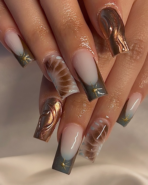 22 Fall Brown Nails: Trendy Designs for Every Style