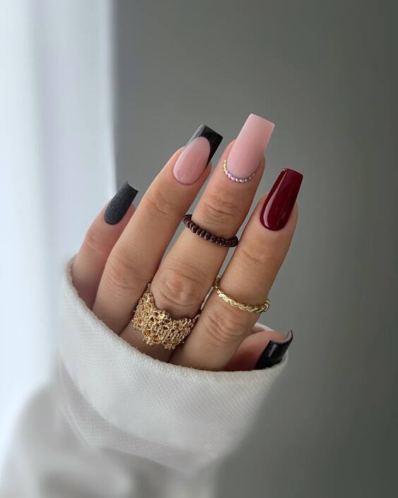 19 Trending Dark Fall Nail Colors 2024: Bold & Beautiful Designs!