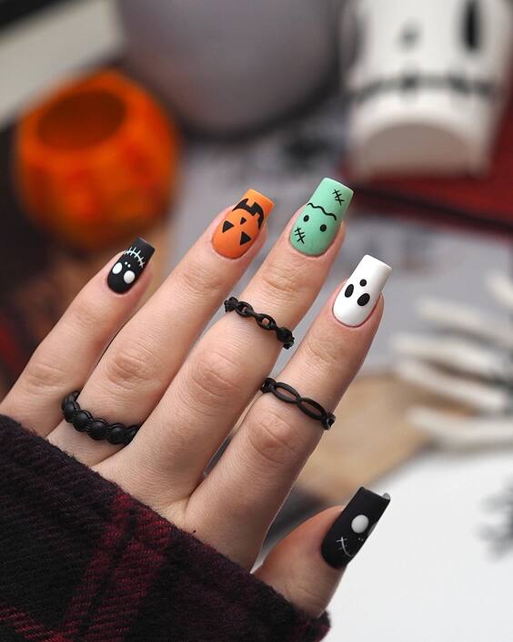 23 Stunning Fall Pumpkin Nails 2024: Top Designs & Ideas for Short, Almond, and Coffin Nails