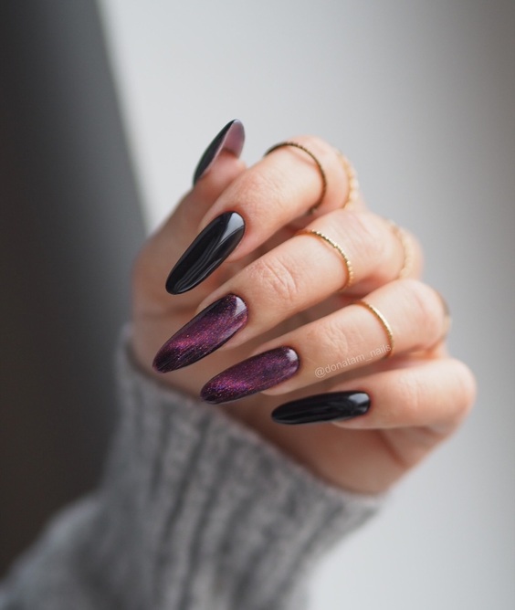 22 Stunning Fall Cat Eye Nail Designs You Must Try