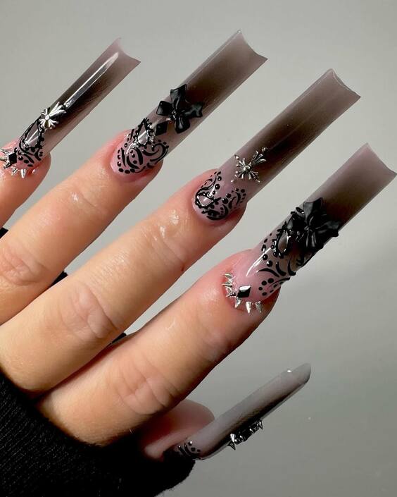 20 Goth Fall Nails Guide: Top Designs for a Mysterious Autumn Look