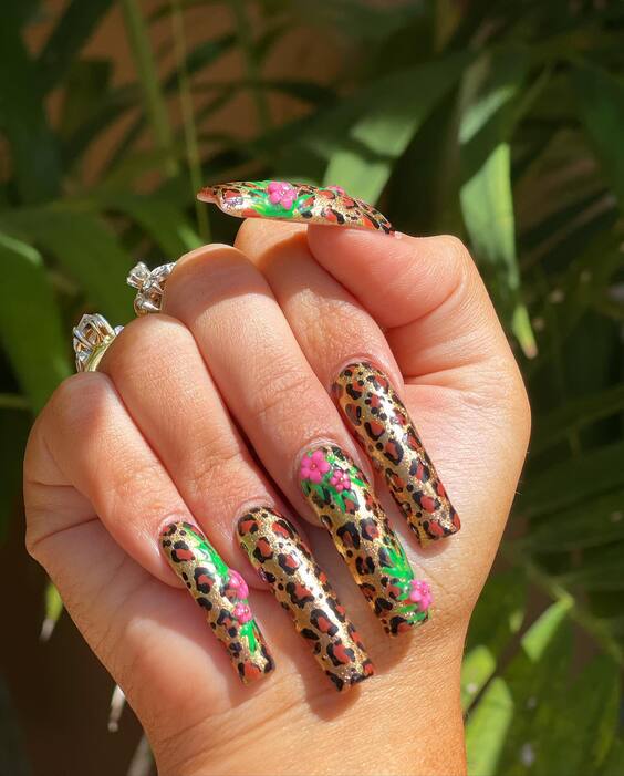 23 Fall Leopard Nail Designs: Trendy Looks for Autumn Style