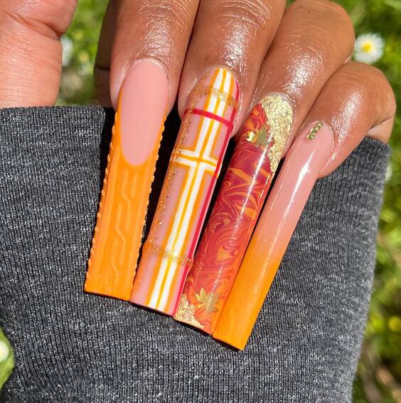 22 Fall Plaid Nails: Trendy Designs for a Stylish Autumn Look