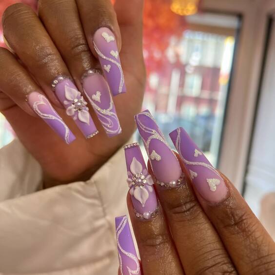 21 Stunning Purple Nail Art Designs for Every Occasion