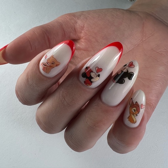 21 Discover Magical Disney Fall Nails: Top Designs Inspired by Iconic Characters