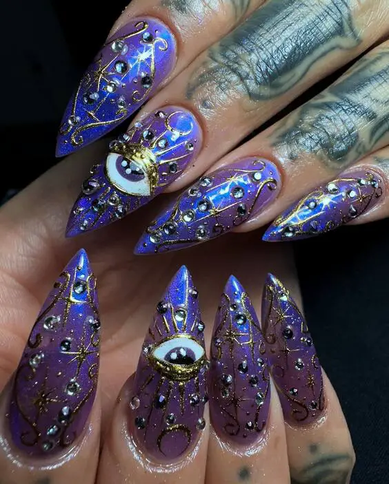 20 Goth Fall Nails Guide: Top Designs for a Mysterious Autumn Look