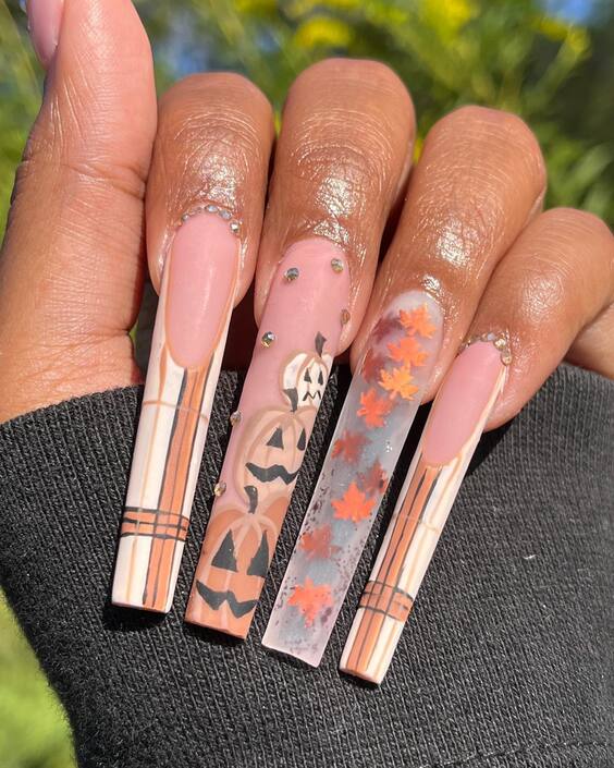 22 Fall Plaid Nails: Trendy Designs for a Stylish Autumn Look