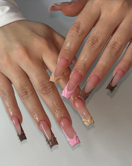 22 Explore Stunning Colored French Tip Nails: Designs and DIY Tips