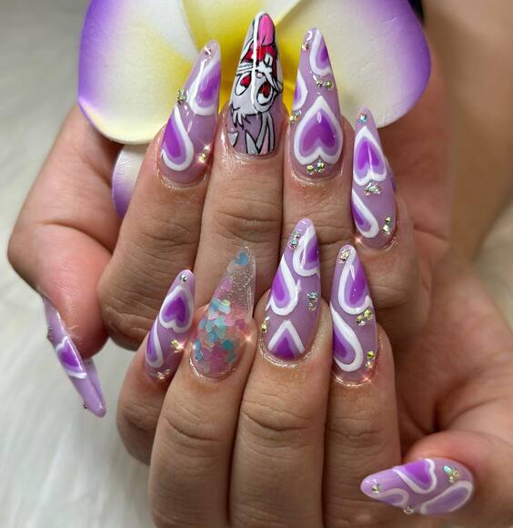 21 Stunning Purple Nail Art Designs for Every Occasion