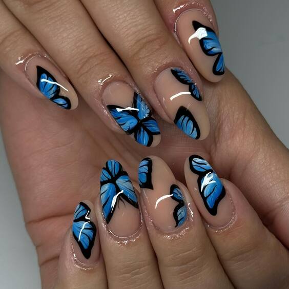 21 Stunning Butterfly Acrylic Nails: Discover Chic & Whimsical Designs!