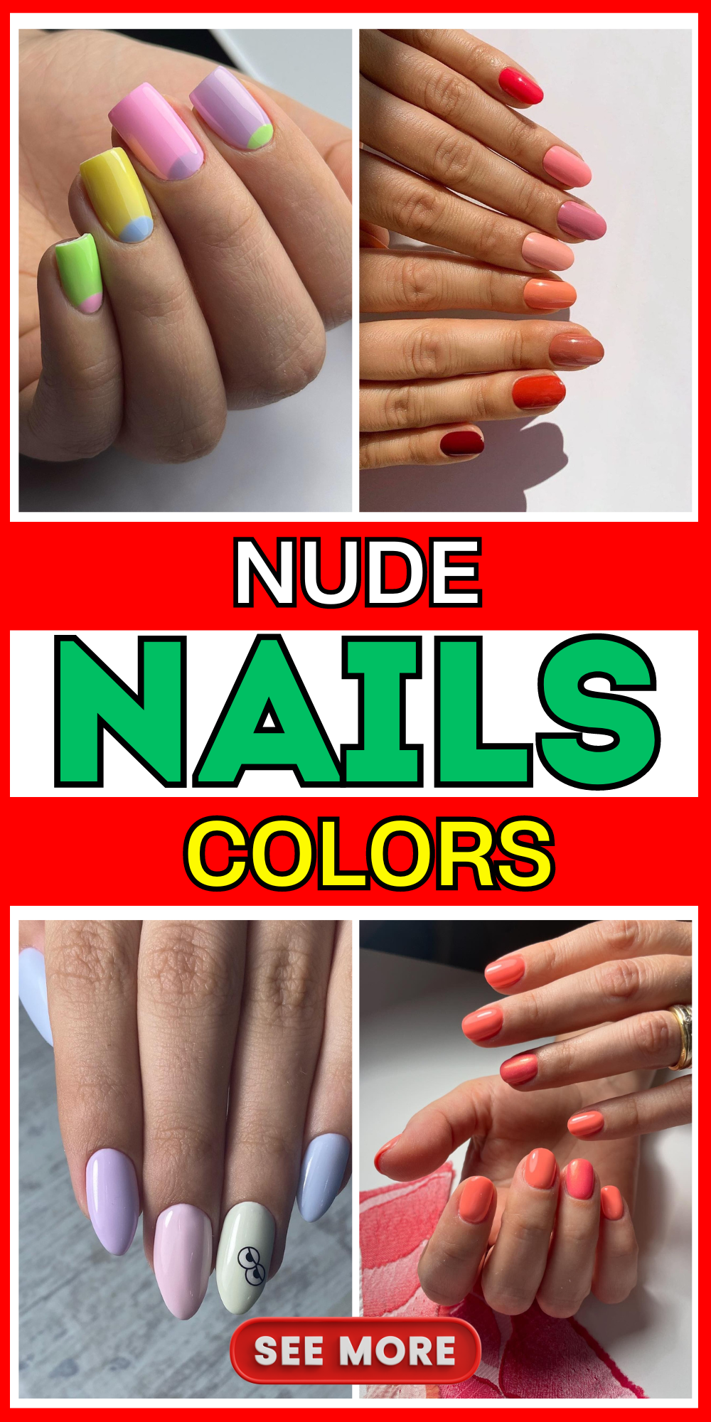 19 Stunning Nude Nail Colors for Every Skin Tone: Tips & Styles 2024