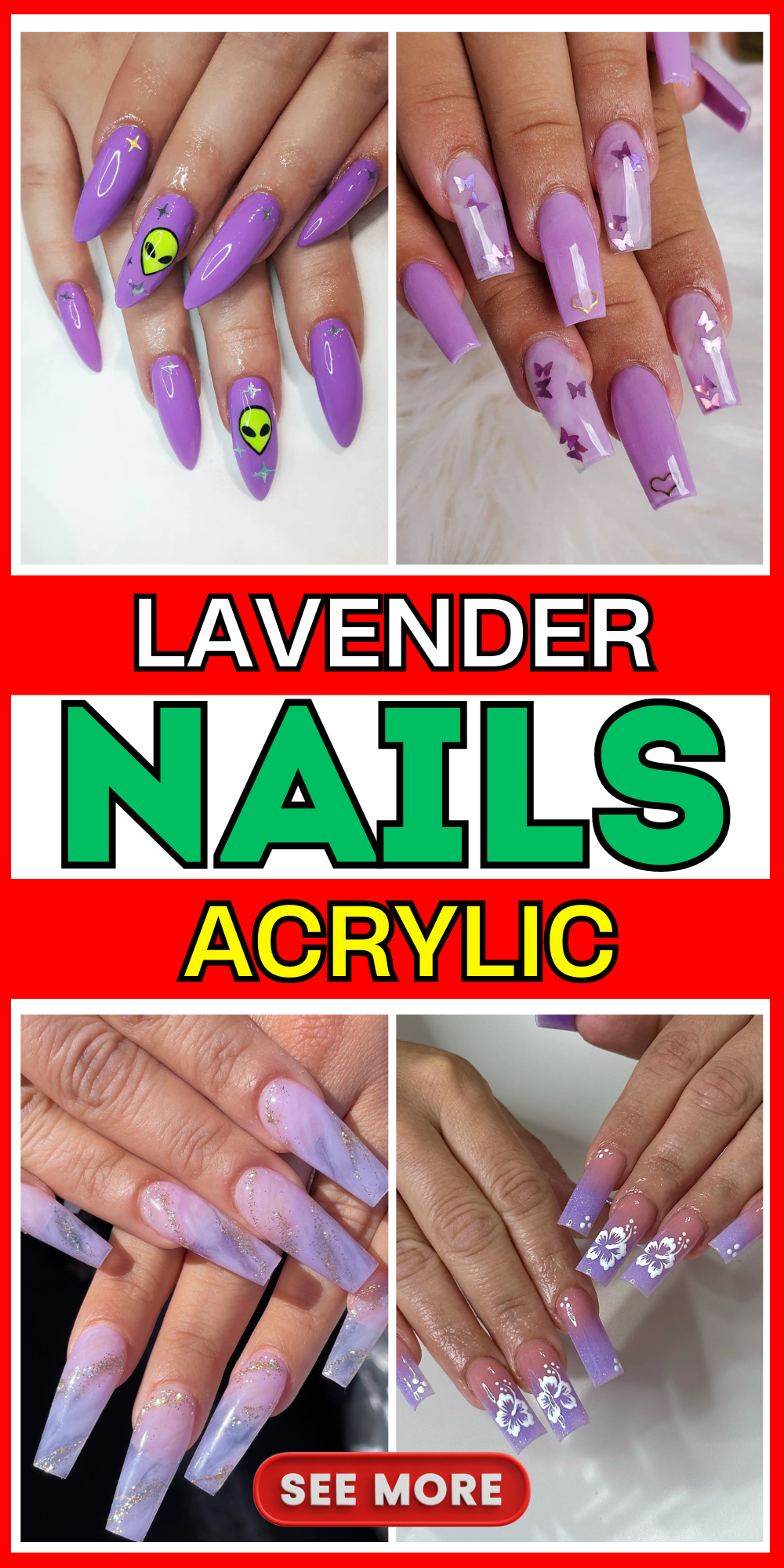 19 Stunning Lavender Acrylic Nails: Designs & DIY Tips