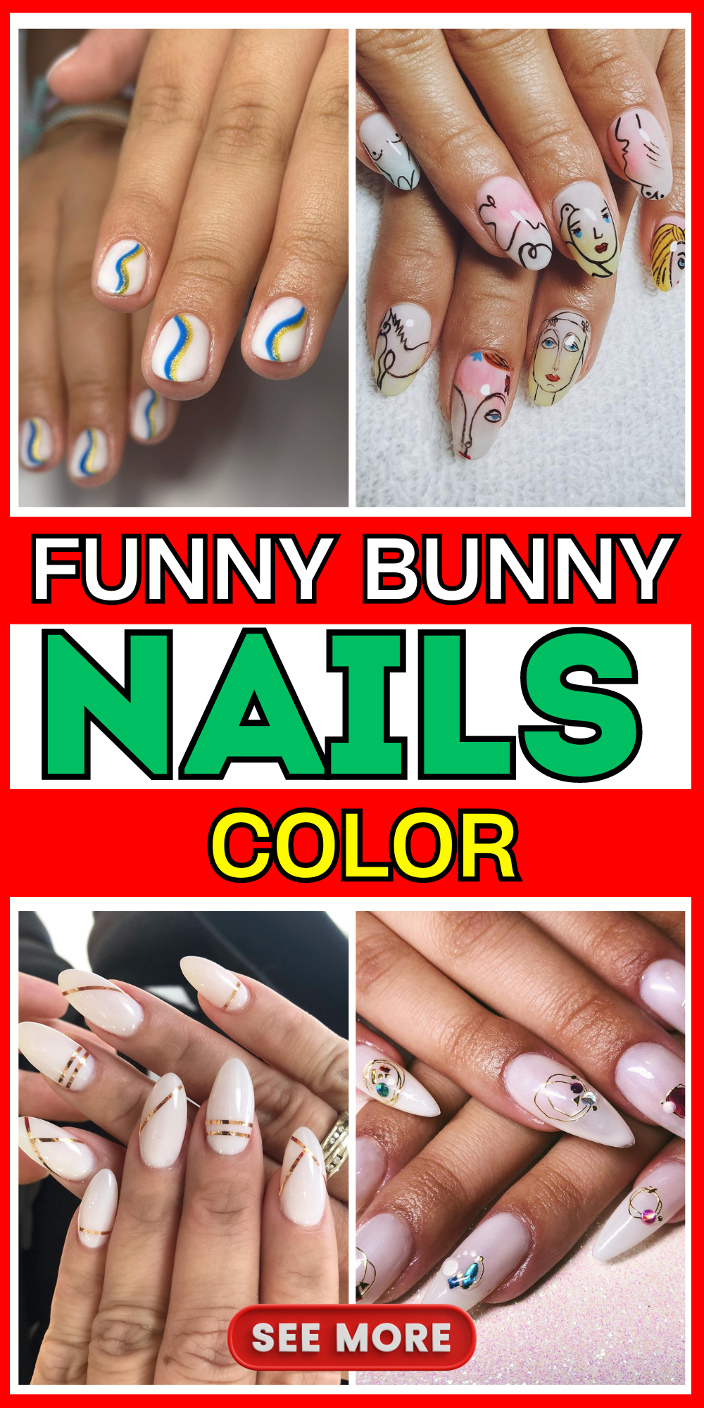 20 Stunning Funny Bunny Nail Color Designs for Every Occasion!