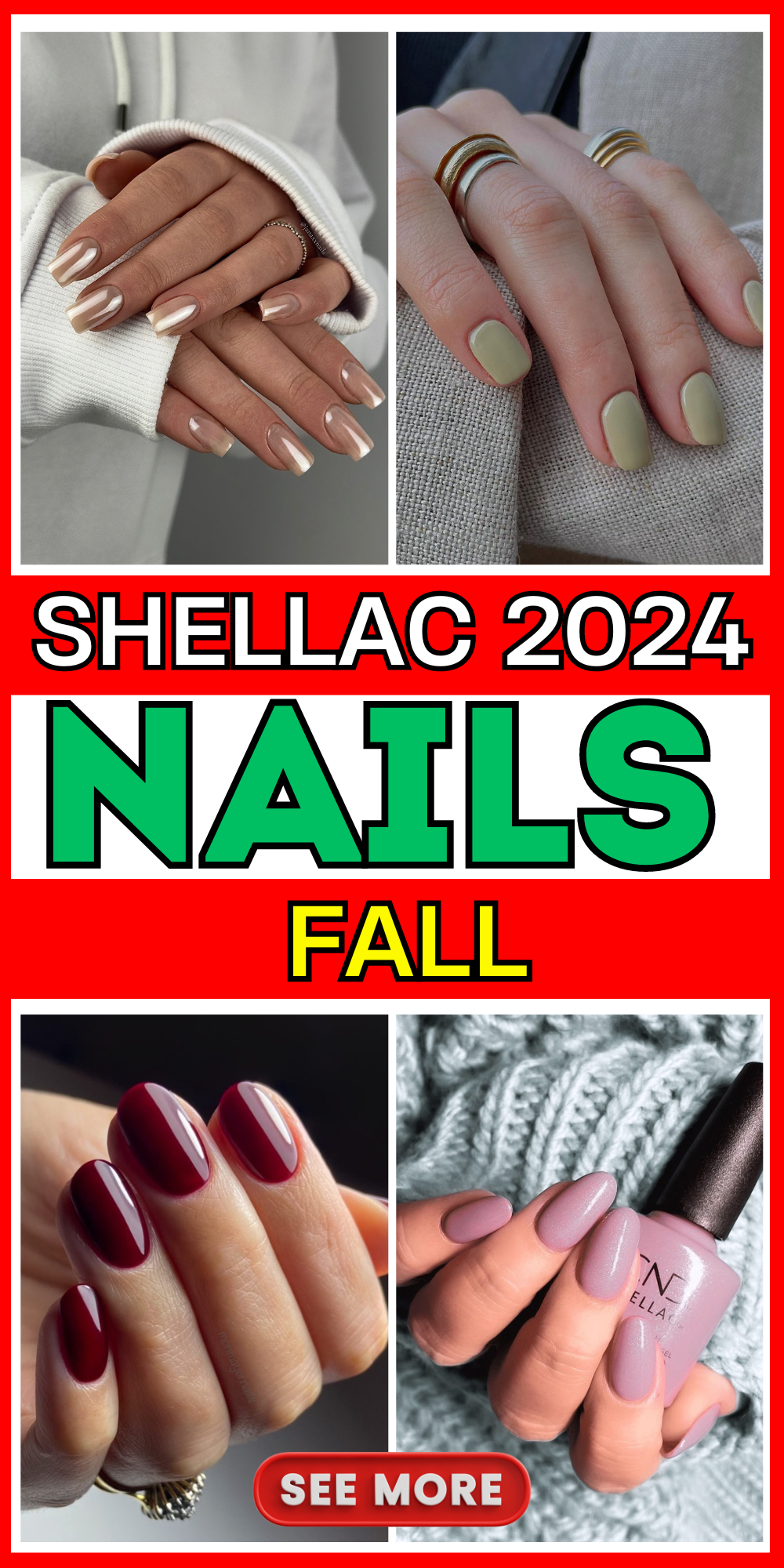 19 Fall 2024 Shellac Nails: Explore Top Trends and Designs!